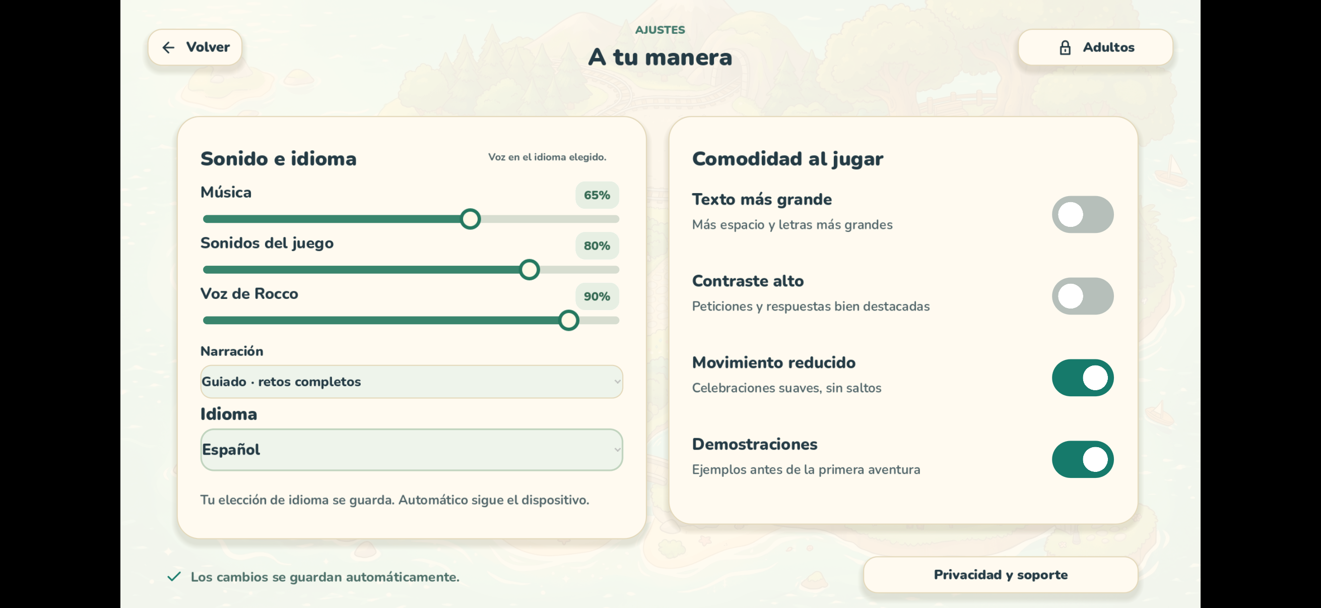 Elige cómo jugar